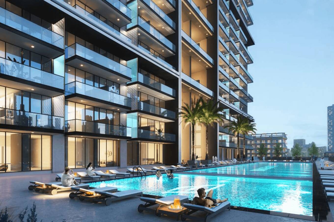 Apartment with 1 bedroom in Jumeirah Village Circle (JVC), Dubai